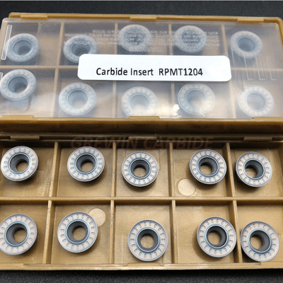 RPMT 1206 Cnc Carbide Chèn Dụng cụ tiện Tungsten Carbide Tráng