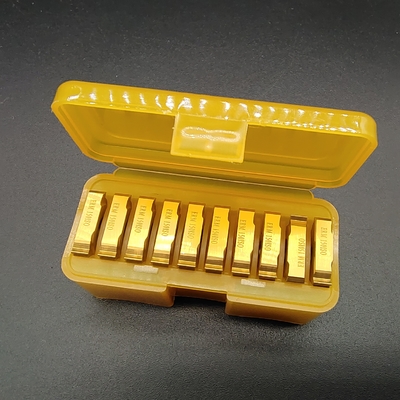 Carbide Chèn ren CNC có thể lập chỉ mục 16ERAG60 để gia công thép
