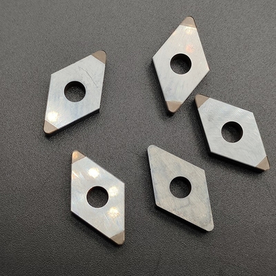 Tungsten Carbide Diamond PCD Cutter / CBN Insert 6MM Double Cut
