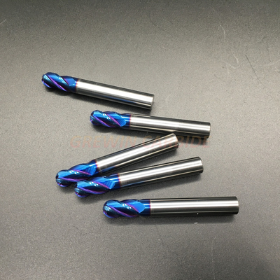 Máy cắt phay CNC Carbide rắn 2Flutes Dụng cụ cắt cho thép không gỉ