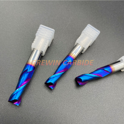 HRC65 Solid Carbide End Mill Bit Metric Carbide End Mills Cutting Tools For Stainless Steel