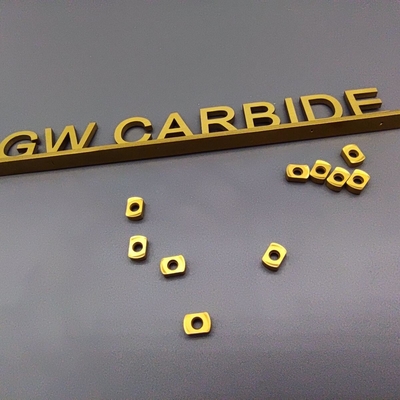 GREWIN Solid Carbide Chèn BLMP mạ vàng cho thép